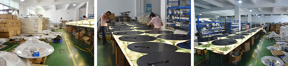 The Production of Round Solar Garden Light (AN-ISRL)