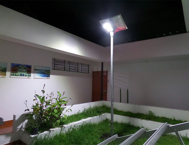 50w solar street light
