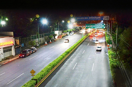 Mexico City Electricity Lighting Project for 6-lane Freeway--5000 sets LED Street Lights Mexico City Electricity Lighting Project for 6-lane Freeway--5000 sets LED Street Lights
