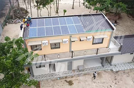 Beach Resort Off-grid Solar System for Philippines