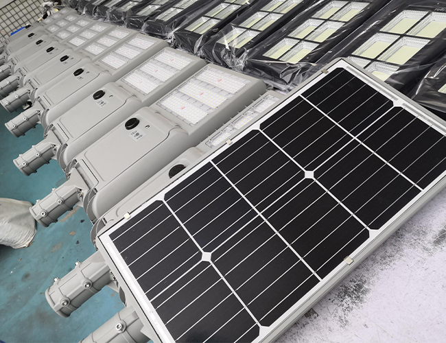 integrated street light
