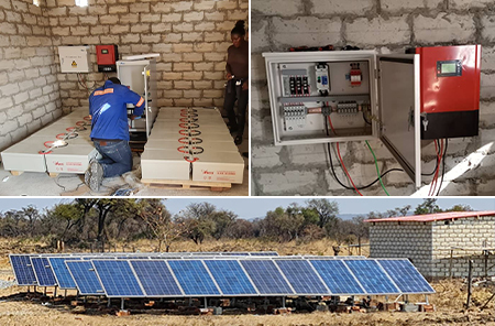 Zimbabwe 15KW Off Grid Solar Power System for Farm