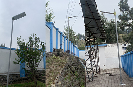 Ecuador Factory Solar Street Lighting Project