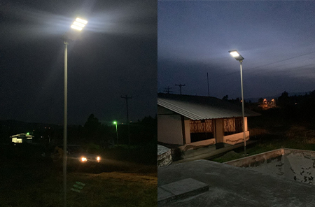 Ecuador Factory Solar Street Lighting Project