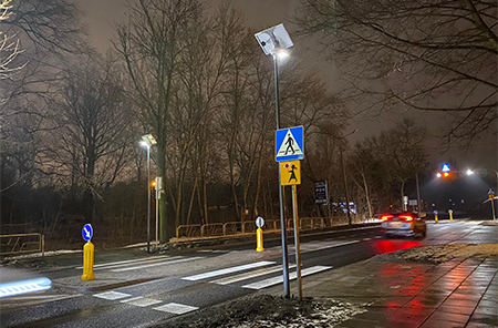 SL-6000 Installed on 4 Meter Pole Height in Poland SL-6000 Installed on 4 Meter Pole Height in Poland