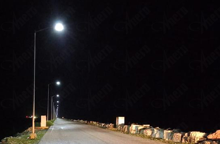 105 Sets of All In One Solar Street Lighting Project in Mexico