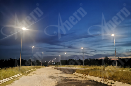 120 sets of AN-SLX-200W Government Solar Lighting Project