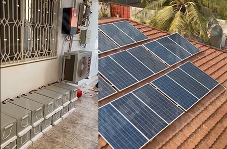 Banjul The Gambia 15KW Off Grid Solar System
