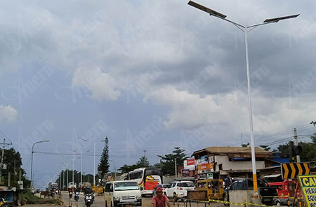 60 Sets All in One Solar Street Light Project in the Philippines