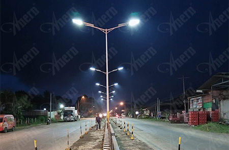 60 Sets All in One Solar Street Light Project in the Philippines