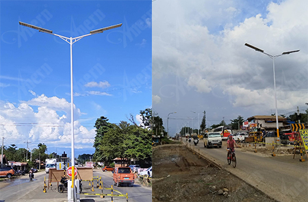 60 Sets All in One Solar Street Light Project in the Philippines