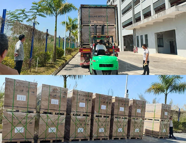 Anern mono bifacial solar panels
