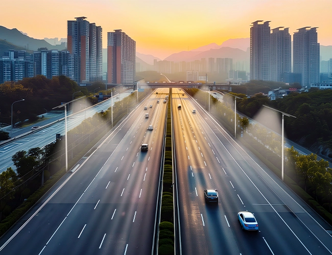 remote led solar street light
