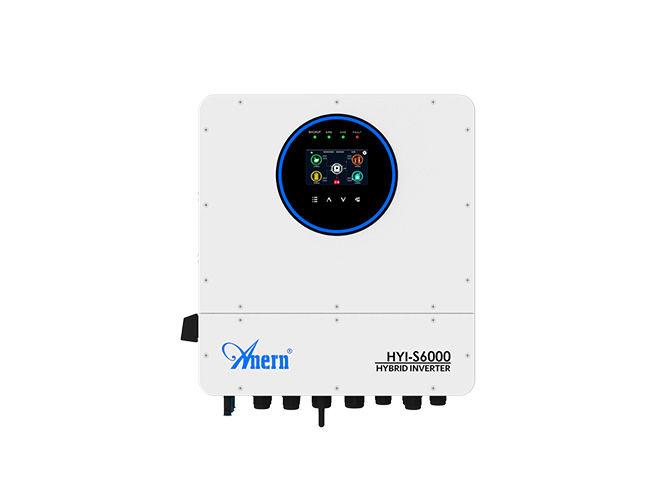 6KW IP65 Single Phase On/Off Grid Hybrid Solar Inverter (AN-HYI)