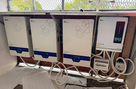 7 Sets of 10.2KW Solar Power Systems in Solomon Islands