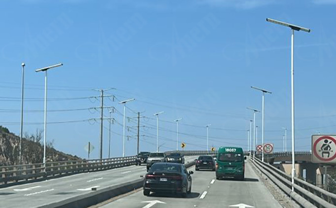 Mexico All-In-One Solar Street Light Installation Project Mexico All-In-One Solar Street Light Installation Project