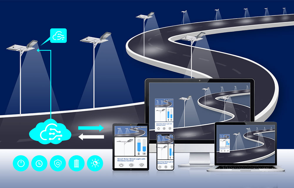 Smart Solar Street Light with Wireless Control Smart Solar Street Light with Wireless Control