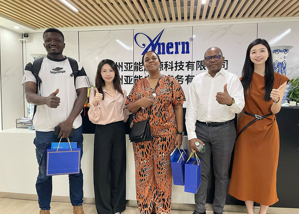 Anern customer from Democratic Republic of the Congo